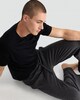 image 1 of F&F Cotton Rich Short Sleeved T-Shirt and Trousers Pyjama Set in Grey