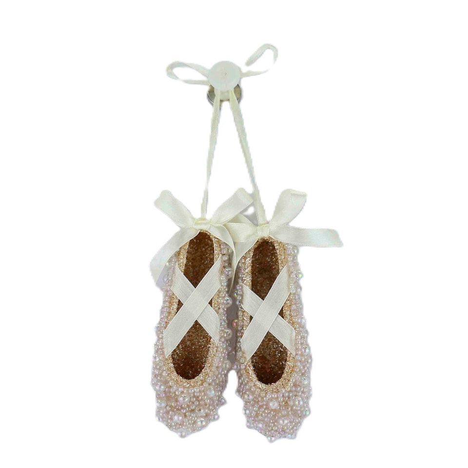Bayswood Ballet Shoes Hanging Christmas Decoration