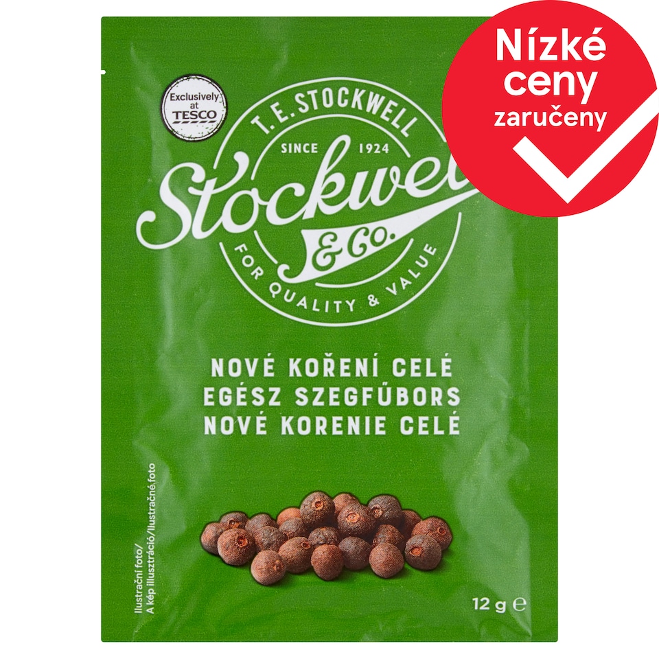 Stockwell & Co. Nové koření celé 12g
