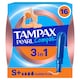 image 1 of Tampax Pearl Compak Super Plus Tampons With Applicator X 16