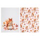 image 2 of F&F Home Squirrel Tea Towel 50 x 70 cm 2 pcs