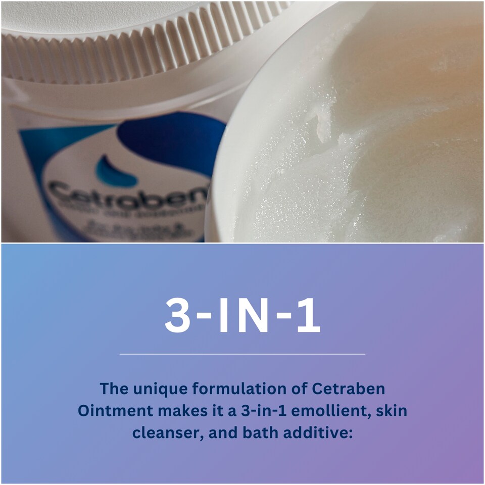 image 1 of Cetraben Dermatological Intense Moisturising Ointment 120g