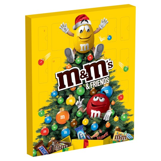 M&MS Friends Advent Calendar 361g Tesco Groceries