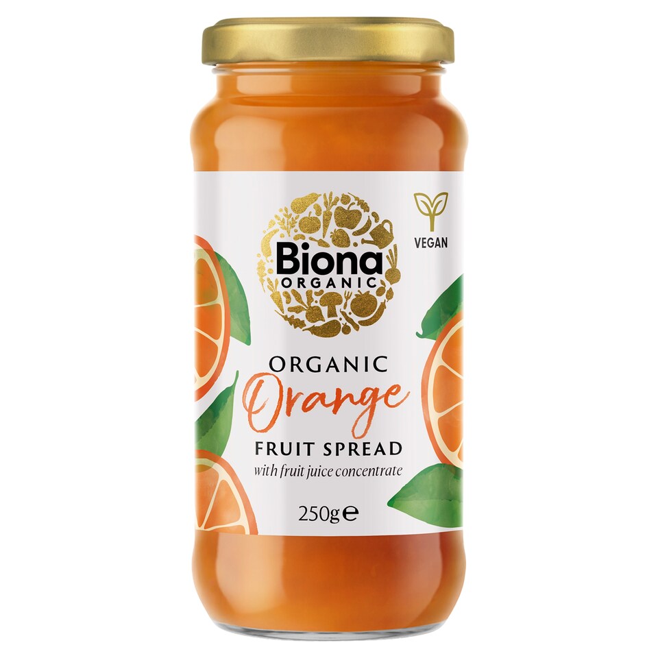 Biona Organic Orange Fruit Spread 250g