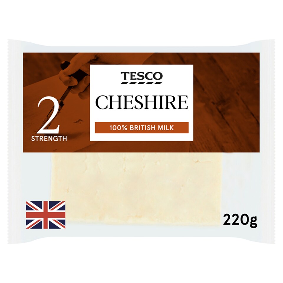 Tesco Cheshire Cheese 220G