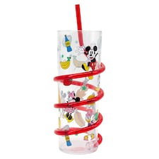 Tesco Disney Mickey and friends Swirly Straw