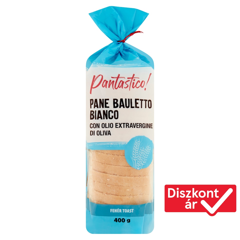 Pantastico! Wheat Toast Slices with Extravirgin Olive Oil 400 g