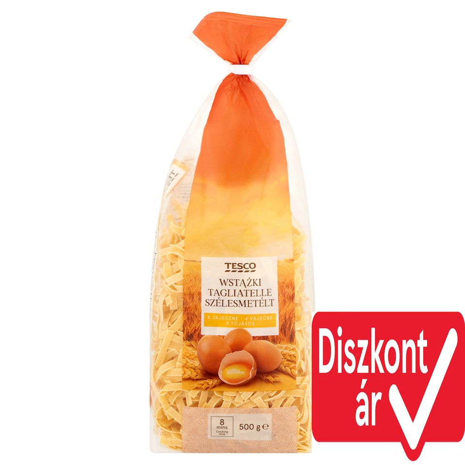 Tesco Tagliatelle Durum Dry Pasta with 4 Eggs 500 g