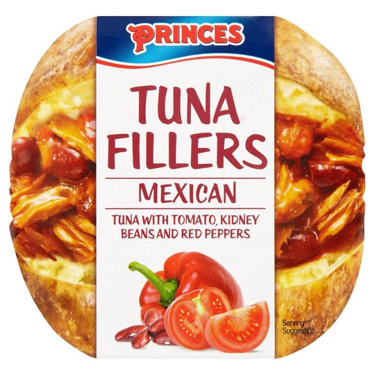 Princes Tuna Fillers Mexican 100g Tesco Groceries