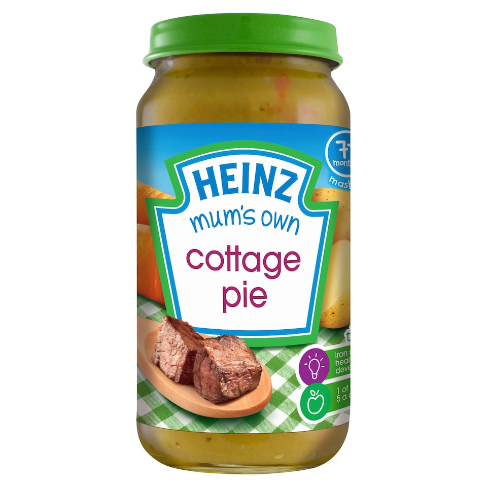 Heinz Cottage Pie Baby Food Jar 200g