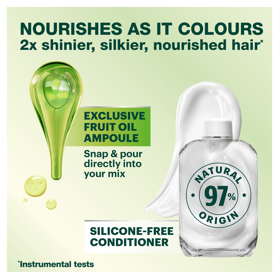 image 1 of Garnier Nutrisse Creme 6N Nude Light Brown