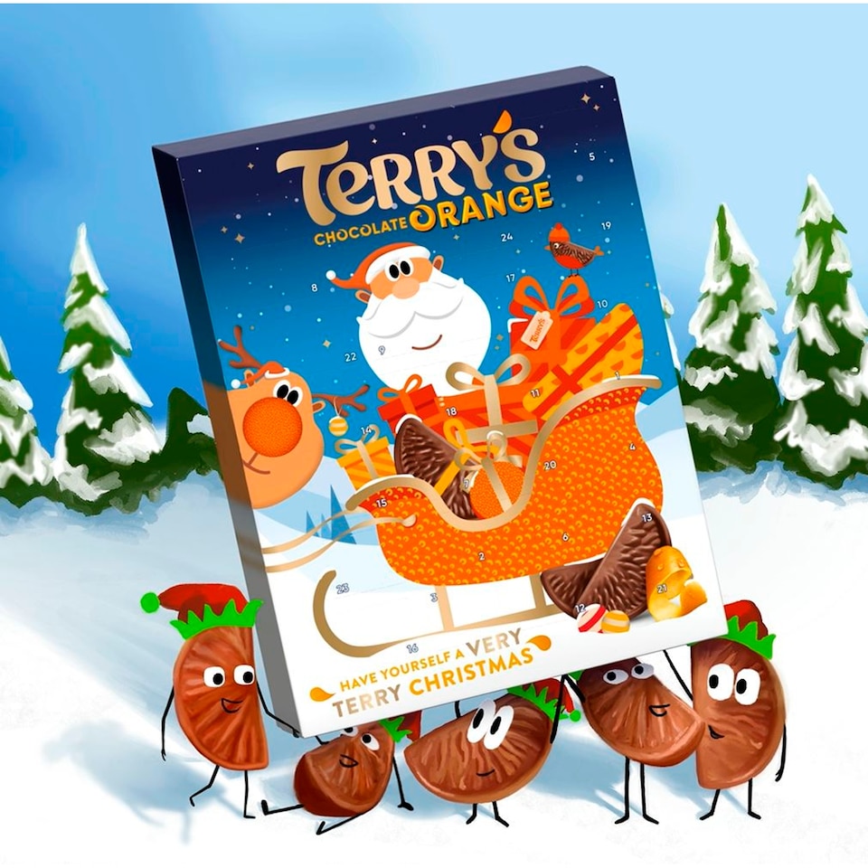 image 1 of Terry's Chocolate Orange Advent Calendar 106G