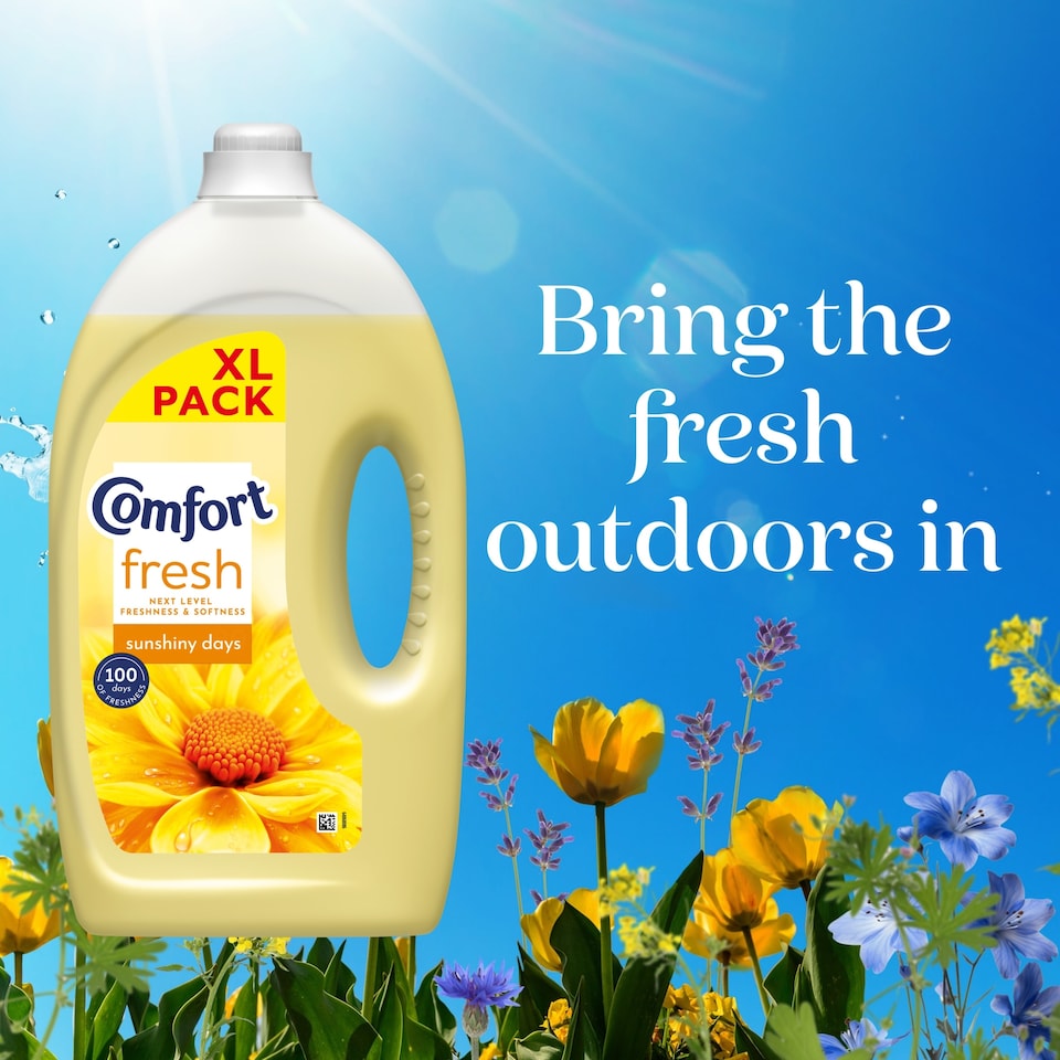 image 1 of Comfort Fabric Conditioner Sunshiny Days 80 Washes 2400ml