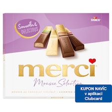 merci Mousse Selection Assorted Mousse Chocolates 250g