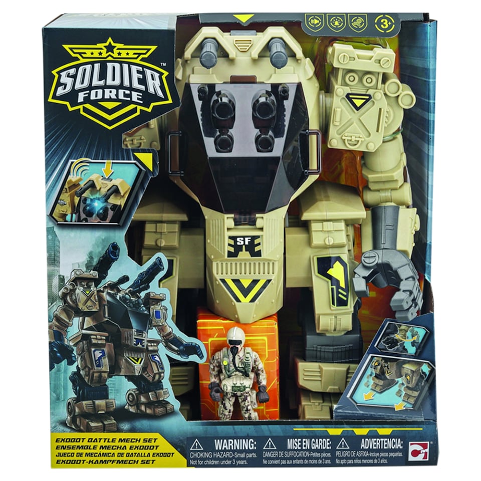 Soldier Force Exobot robot