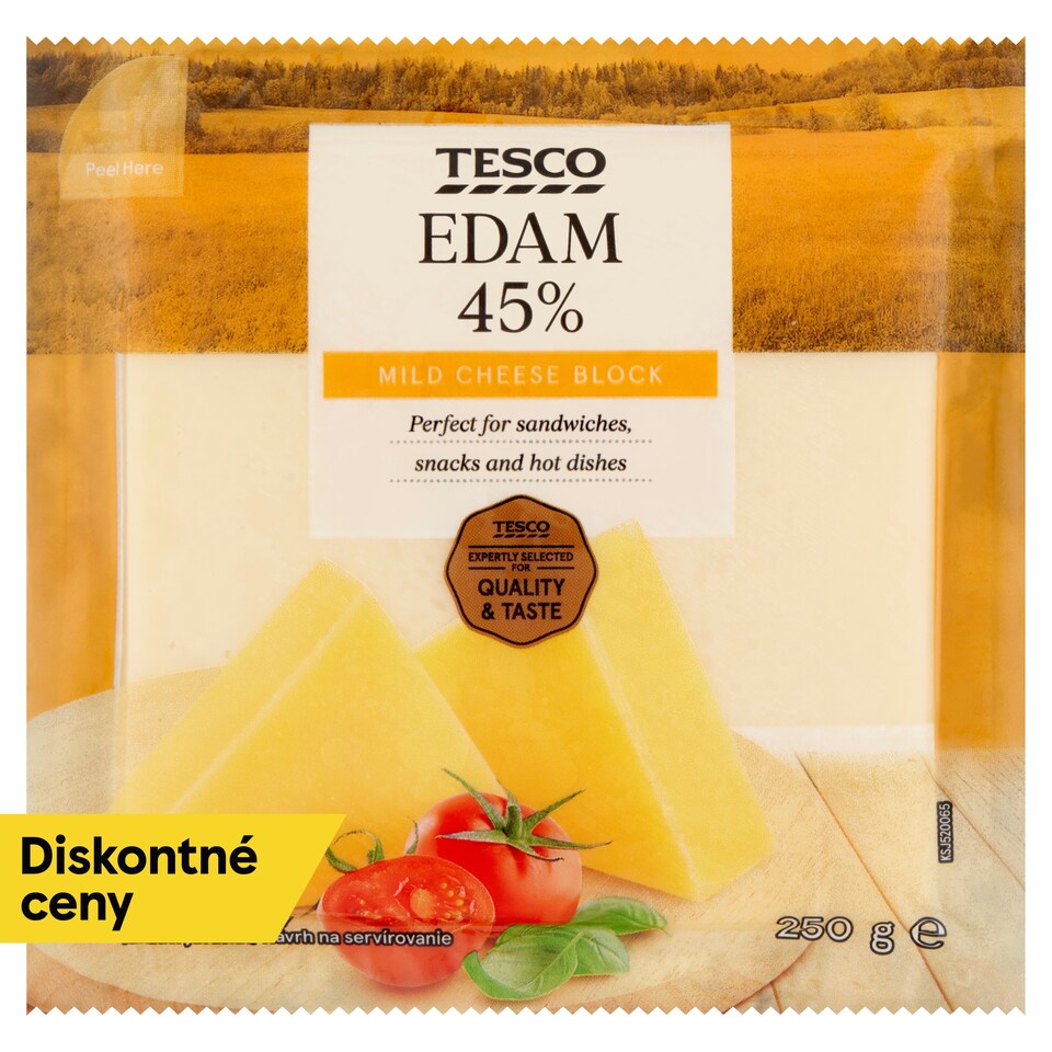 Tesco Edam 45% 250 g