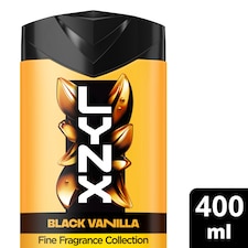 Lynx Fine Fragrance Black Vanilla Body Wash 400ml