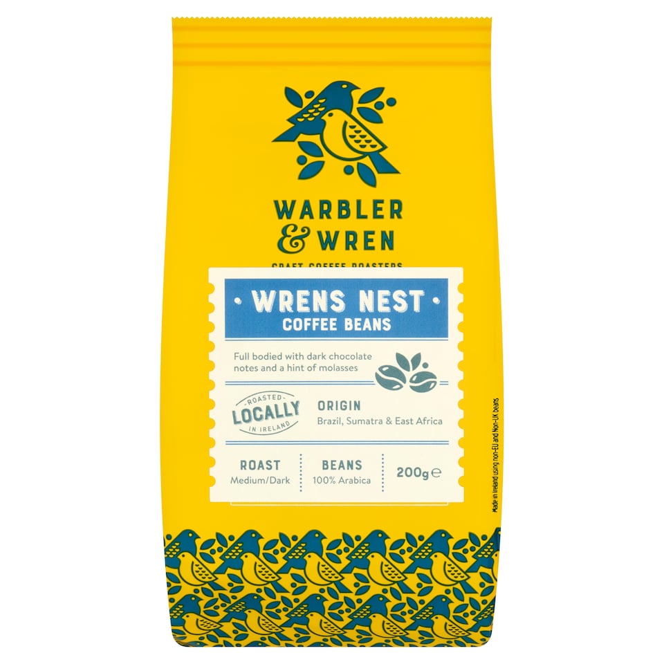 Warbler & Wren Wrens Nest Coffee Beans 200g