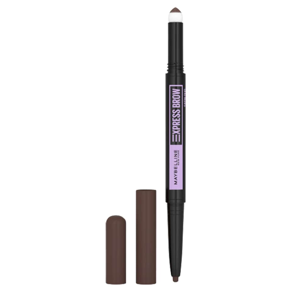 image 1 of Maybelline New York Express Brow Satin Duo Dark Brown