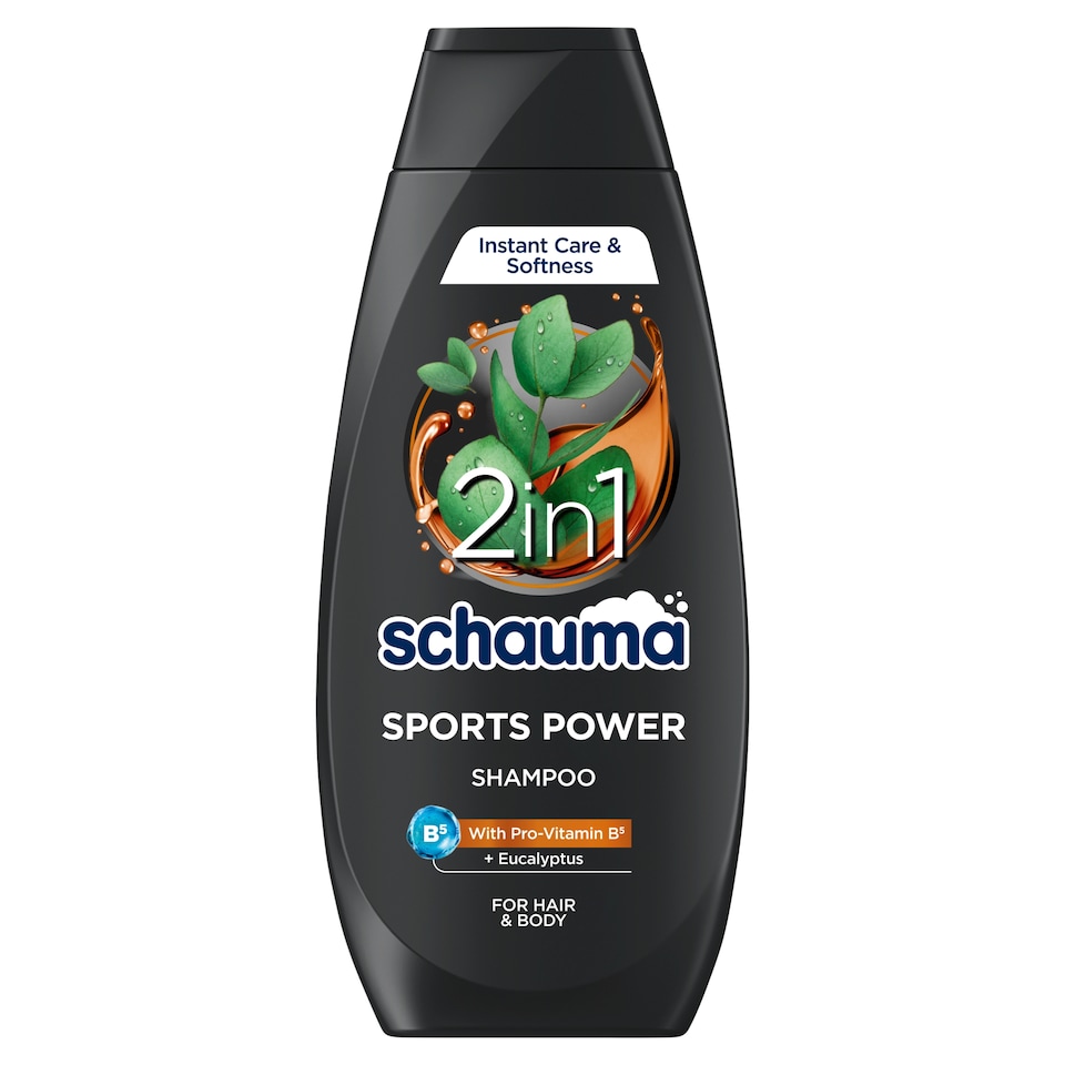 Schauma šampón 2in1 Sports Power 400 ml