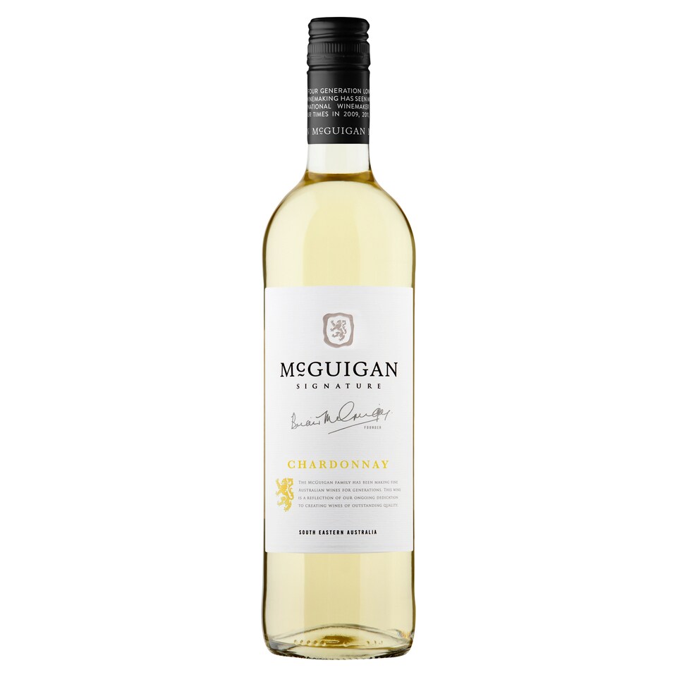 image 1 of Mcguigan Signature Chardonnay 75Cl
