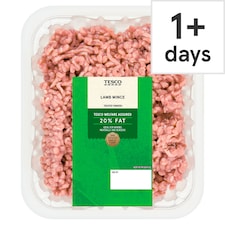 Tesco British Lamb Mince 10% Fat 250G