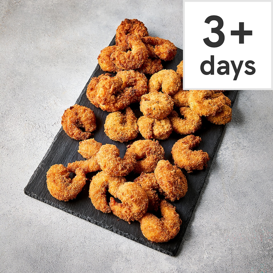 96. Tesco Finest Festive Breaded Prawn Selection 550g (Serves 4)