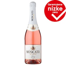 Moscato De Luxe Rosé alkoholický nápoj sýtený 0,75 l