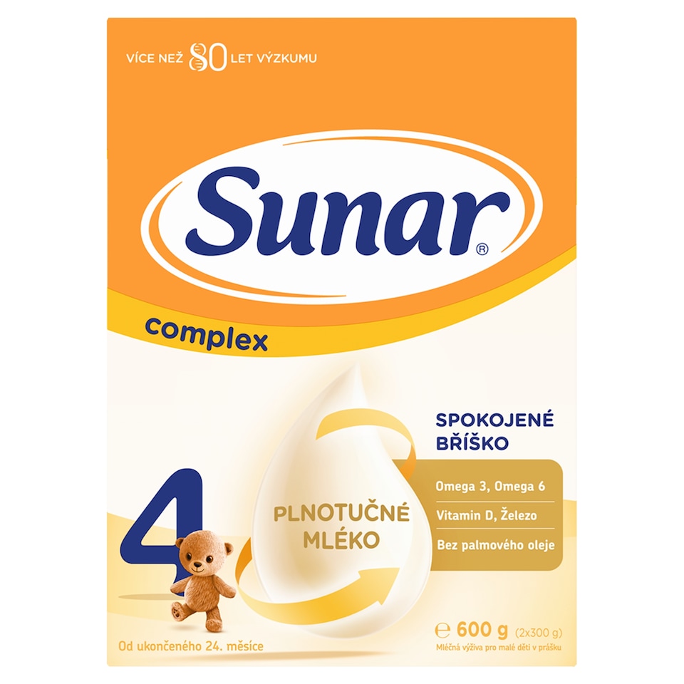 obrázok 1 z Sunar Complex 4 batoľacie mlieko 600 g