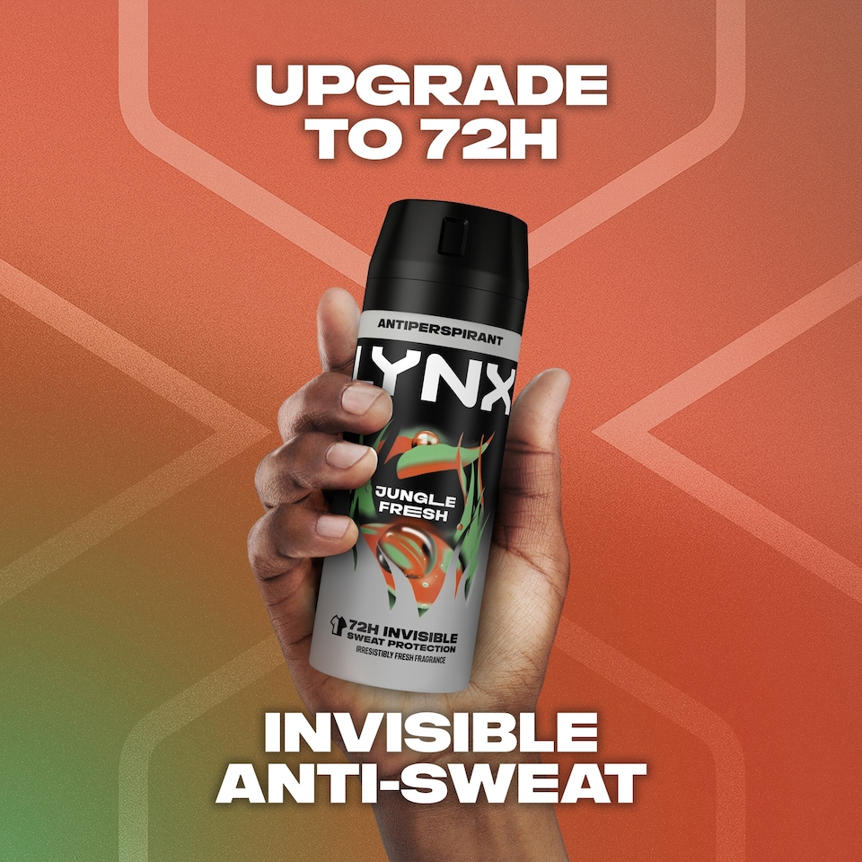 image 1 of Lynx 72h Jungle Fresh Antiperspirant Deodorant for Men 150ml