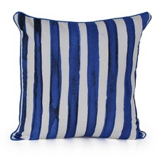 Tesco Blue Stripe Cushion