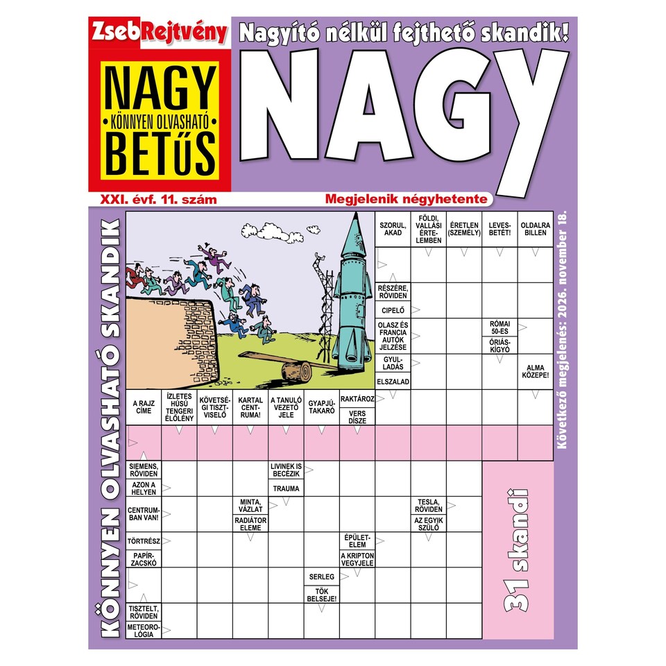 Zsebrejtvény Nagy