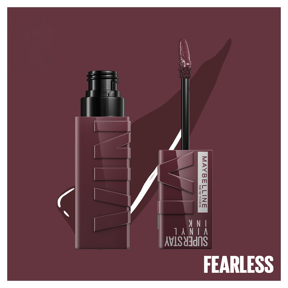 image 1 of Maybelline Super Stay Vinyl Ink Fearless 4.2Ml