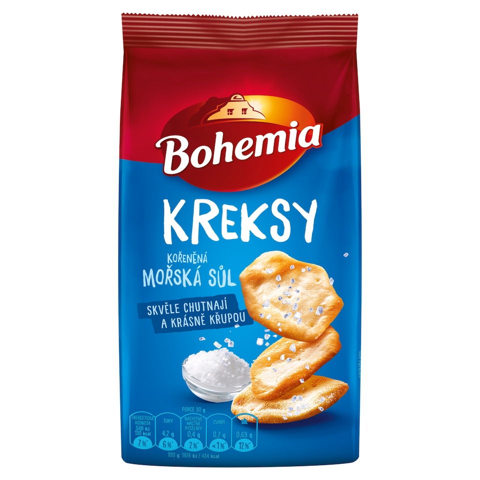 Bohemia Kreksy kořeněná mořská sůl 90g