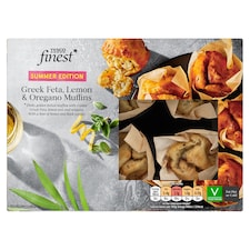 Tesco Finest Greek Feta, Lemon and Oregano Muffins 150g