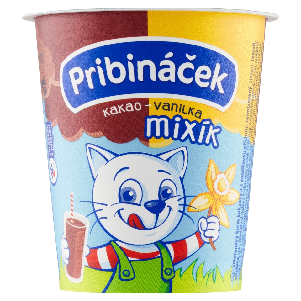 obrázok 1 z Pribináček Mixík kakaový a s vanilkovou príchuťou 70 g