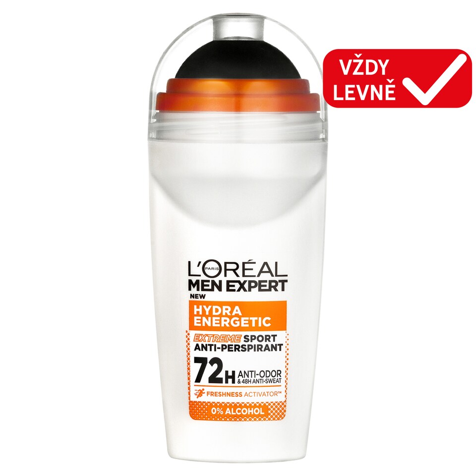 L'Oréal Paris Men Expert Hydra Energetic Extreme Sport roll-on antiperspirant, 50 ml