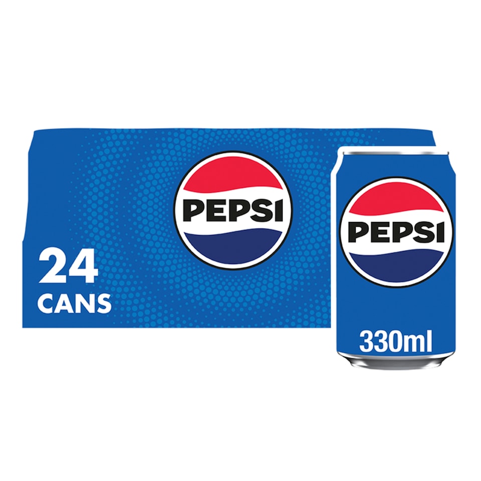 image 1 of Pepsi Regular 24 x 330ml