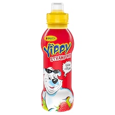 Rauch Yippy Strawberry Drink with 5 Vitamins and Calcium 330 ml