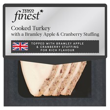 Tesco Finest Turkey Apple & Cranberry Stuffing 125G