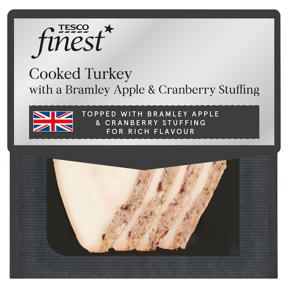 Tesco Finest Turkey Apple & Cranberry Stuffing 125G