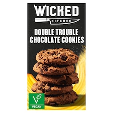 Wicked Kitchen Double Trouble Chocolate Cookies 180G