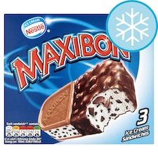 Nestle Maxibon Ice Cream Sandwich 3 Pack 300Ml
