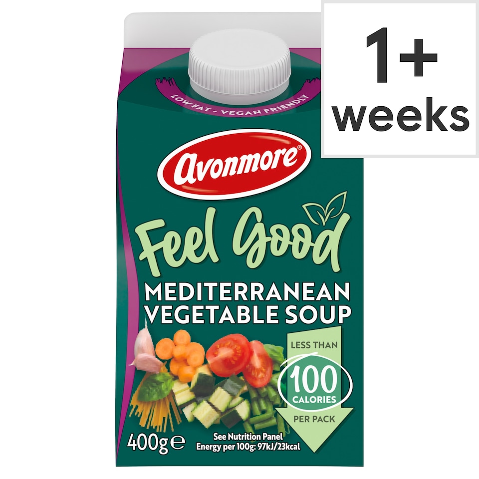 Avonmore Feel Good Low Fat Mediterranean Vegetable Soup 400G