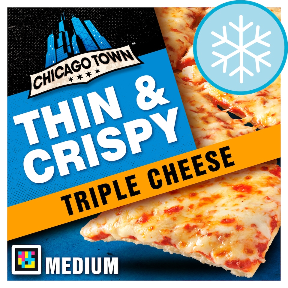 Chicago Town The Thin One Cheese 325G