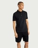image 2 of F&F Pure Cotton Short Sleeved Polo Shirt in Black