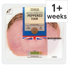Tesco British Peppered Ham Slices 120g