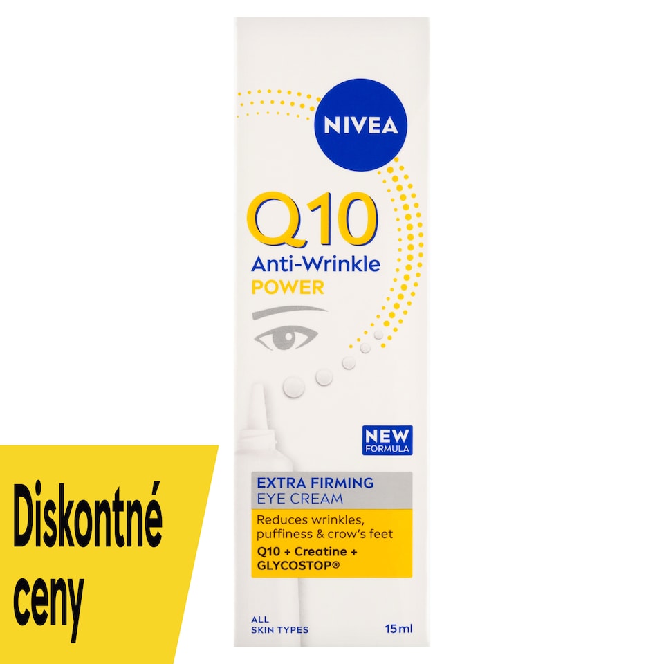 obrázok 1 z Nivea Q10 Power Spevňujúci očný krém proti vráskam 15 ml