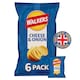 image 1 of Walkers Cheese & Onion Multipack Crisps 6x25g
