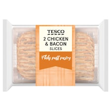 Tesco 2 Chicken & Bacon Slices 300g